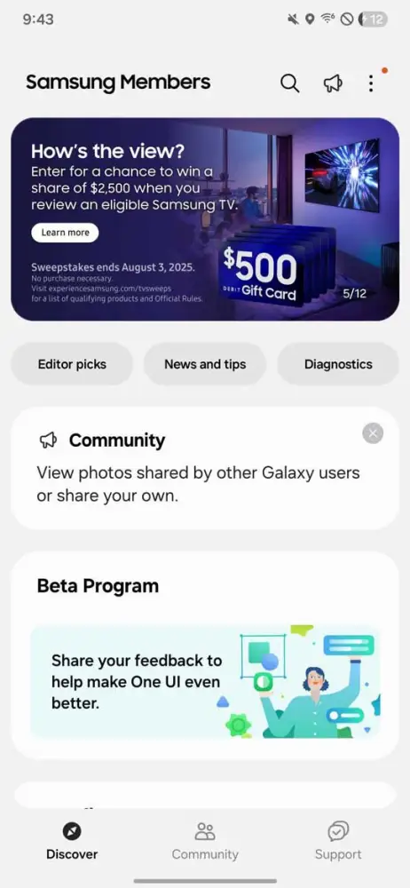 Galaxy Watch Wear OS 6 бета-версия, как 1