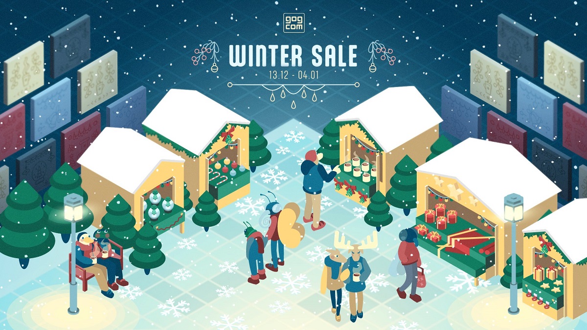 GOG a lancé sa traditionnelle vente d'hiver : les utilisateurs bénéficient de réductions considérables sur 6 000 jeux.