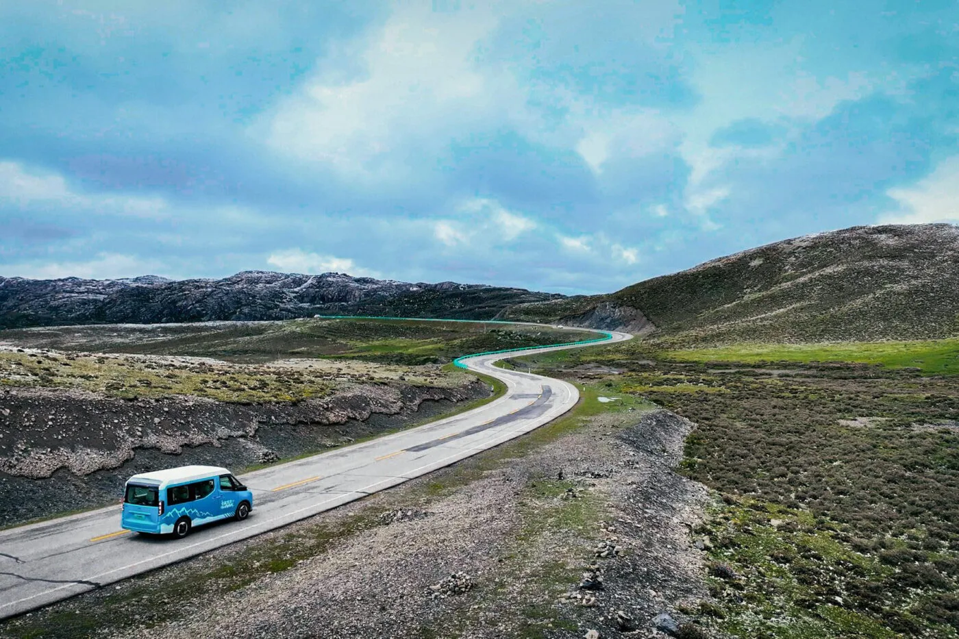 View of the X-Van camper