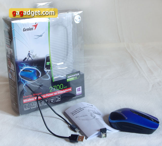 Обзор мышки-батарейки‭ ‬Genius Energy Mouse