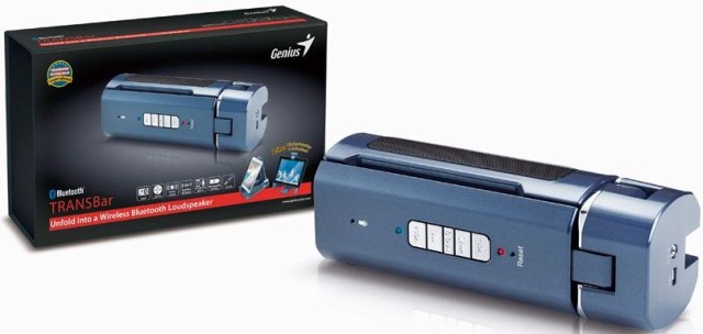 Портативная Bluetooth-акустика 2.1 Genius TRANSbar-2