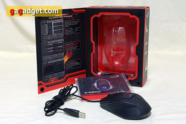 Обзор игровой мышки Genius X-G500