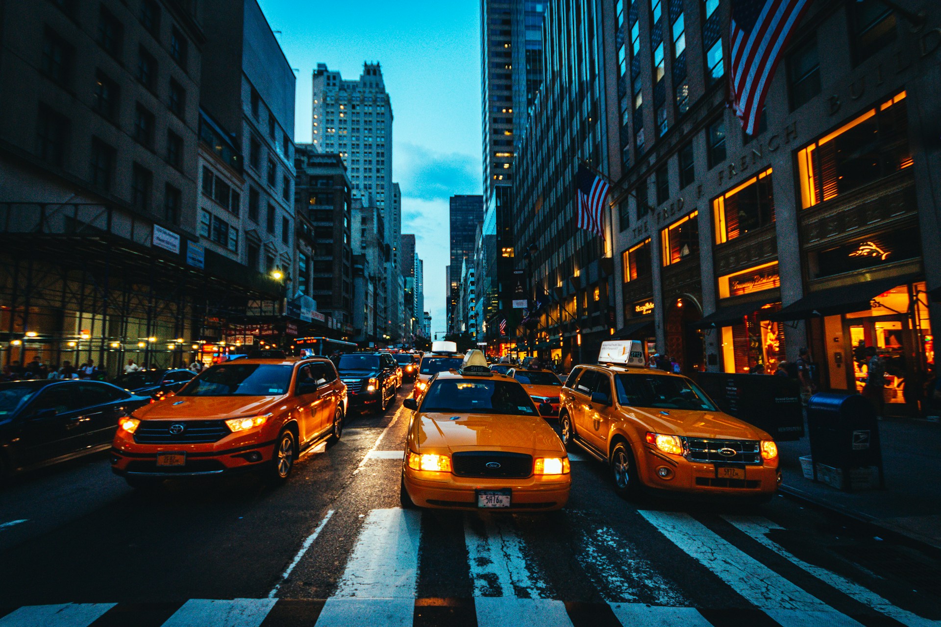 New York City will allow testing of robotic taxis with a safety operator behind the wheel