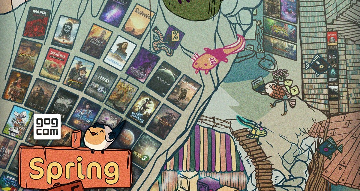 GOG is having a massive spring sale with 5,500 games available at discounts of up to 95% off