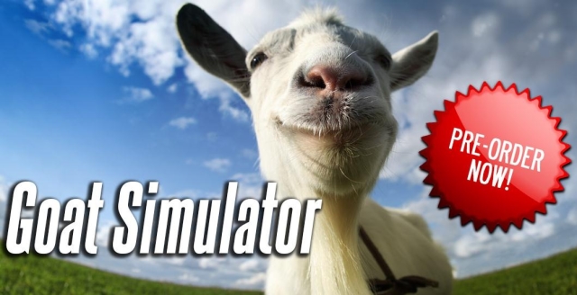 Симулятор козла, игра Goat Simulator выйдет весной на Steam