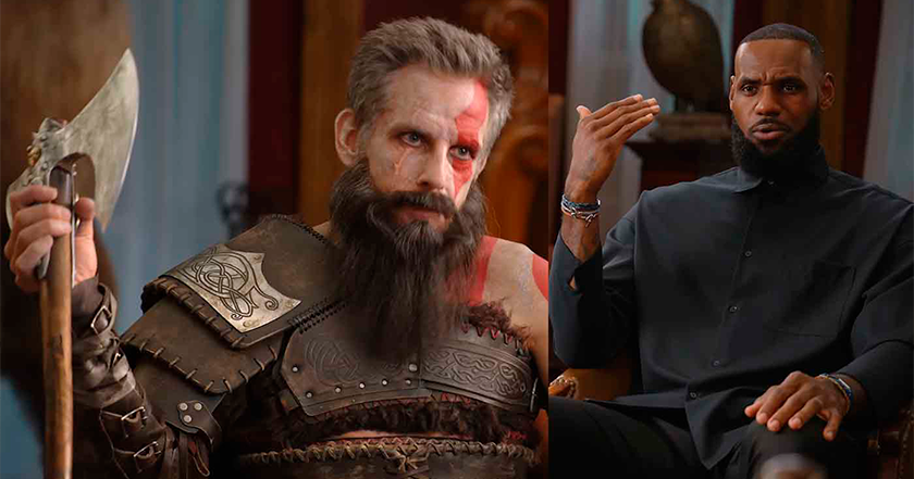 LeBron James, John Travolta et Ben Stiller parlent des relations parents-enfants dans la vidéo de promotion de God of War : Ragnarok