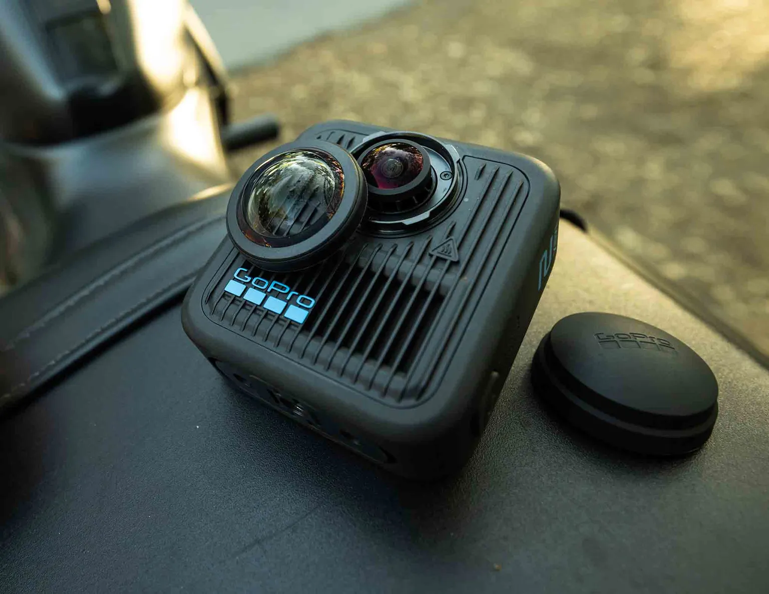 GoPro Max 2 со снятой линзой. Иллюстрация: GoPro