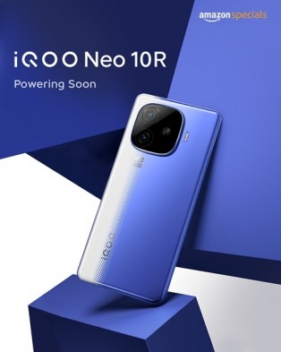 Смартфон iQOO Neo 10R в цвете MoonKnight Titanium