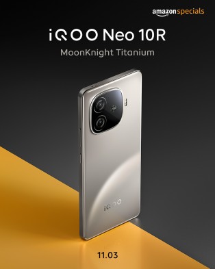 Смартфон iQOO Neo 10R в цвете Raging Blue