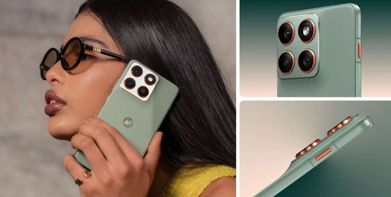 Motorola Edge 70 - задній вигляд