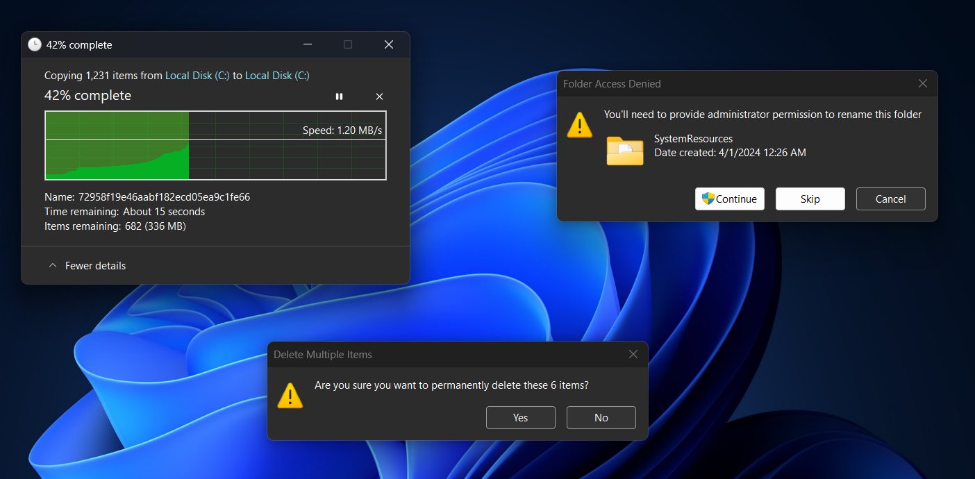Иллюстрация темного оформления окон Windows 11 темного оформления Windows 11