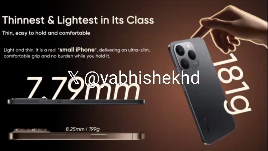 Image of the Realme 15T smartphone