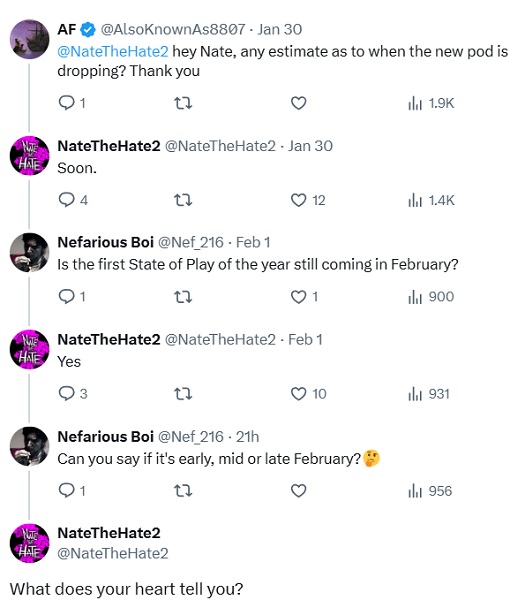 Листування NateTheHate з підписником