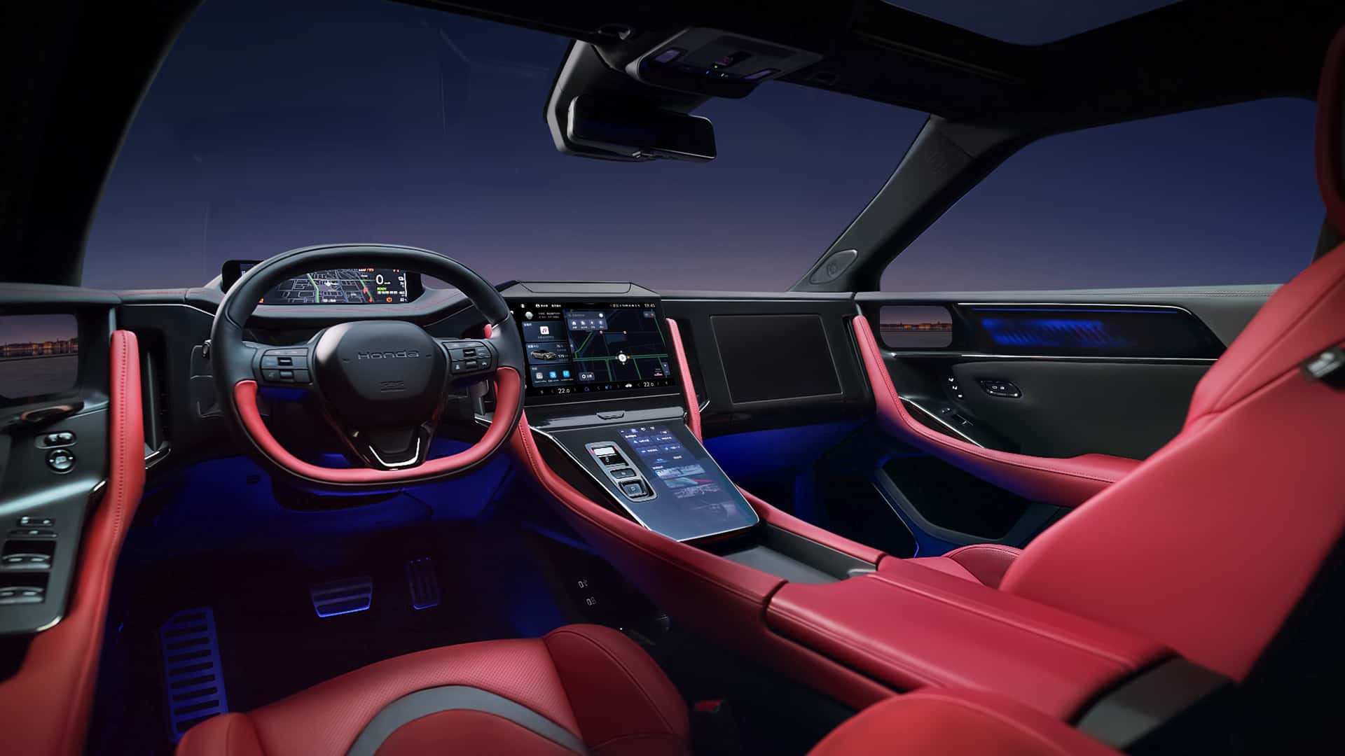 Інтер'єр Honda GT. Ілюстрація: Honda