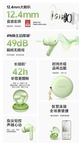 Honor Earbuds A Pro - spécifications