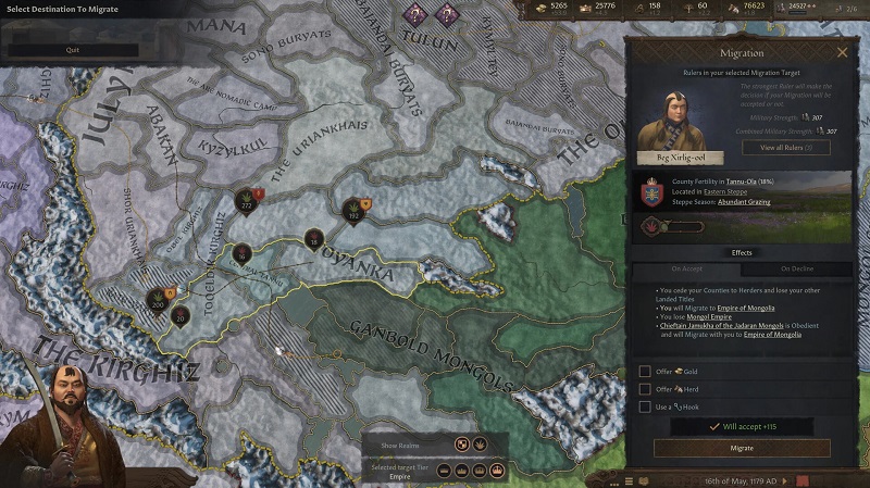 Зображення до DLC Khans of the Steppe для Crusader Kings 3