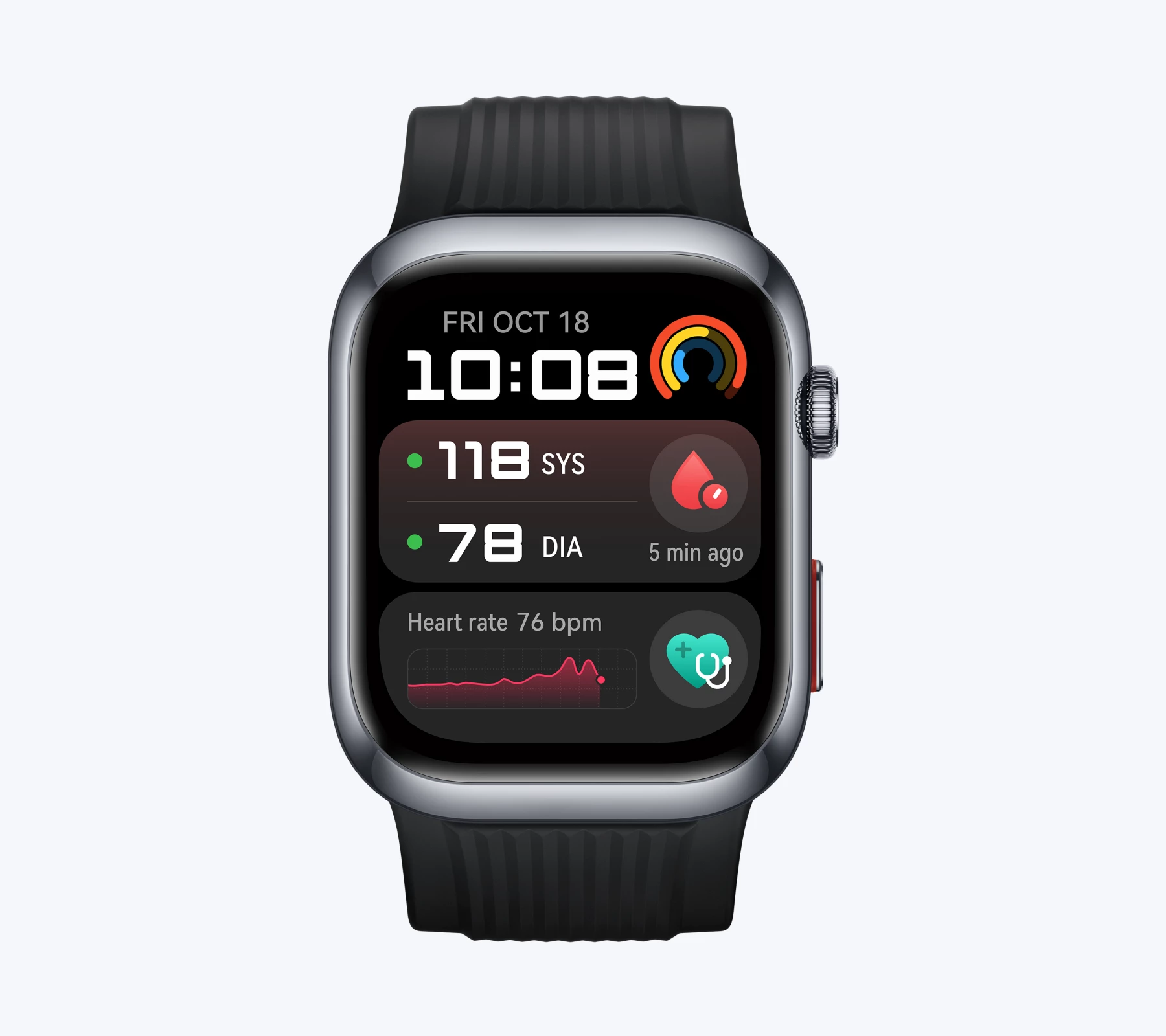 Huawei Watch D2 Black Front