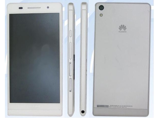 Смартфон Huawei P6-U06 с толщиной корпуса 6.18 мм Смартфон Huawei P6-U06 с толщиной корпуса 6.18 мм