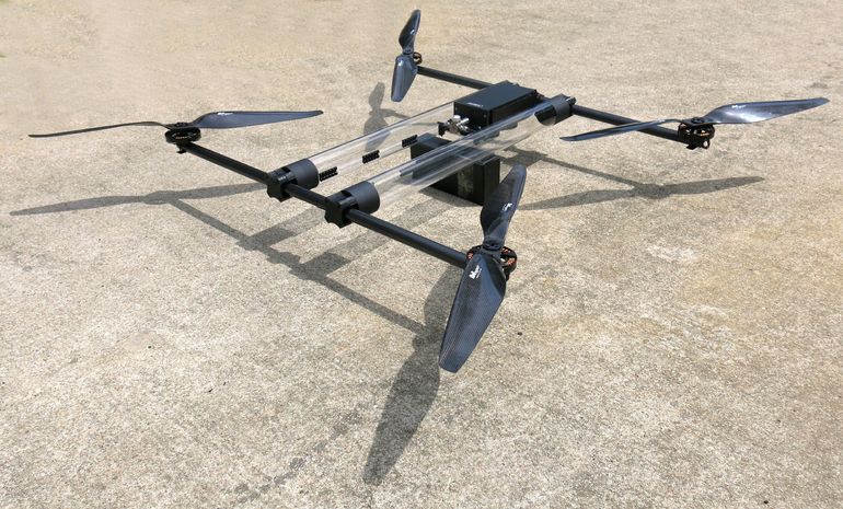 До 4 часов полета: беспилотник Hycopter на топливных элементах-2