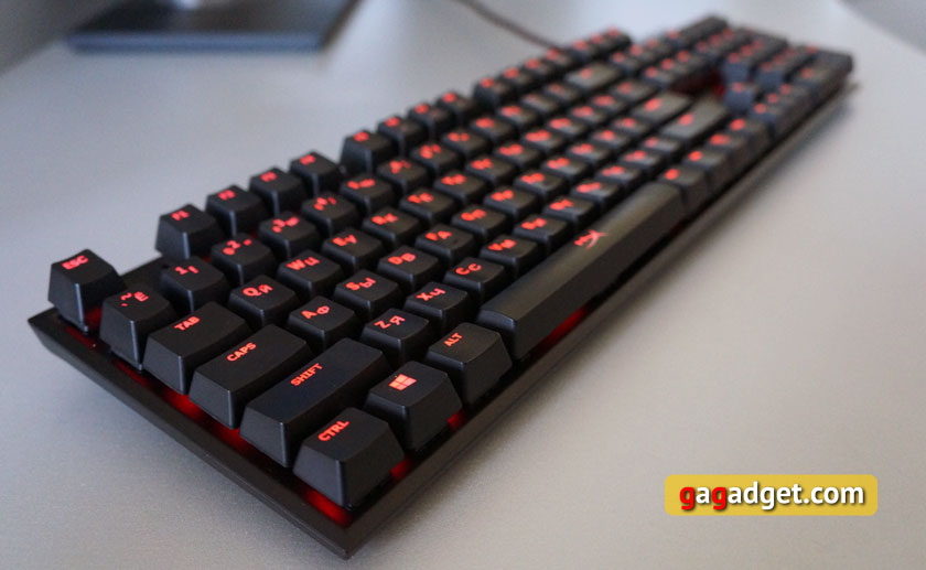 Обзор геймерской клавиатуры HyperX Alloy FPS: ничего лишнего