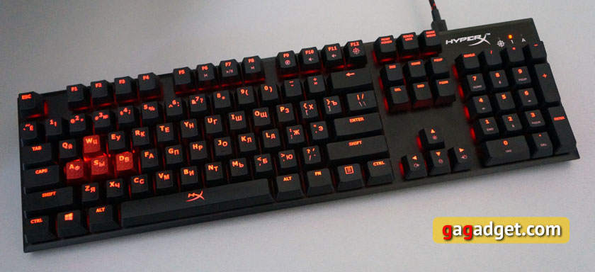 Обзор геймерской клавиатуры HyperX Alloy FPS: ничего лишнего-11