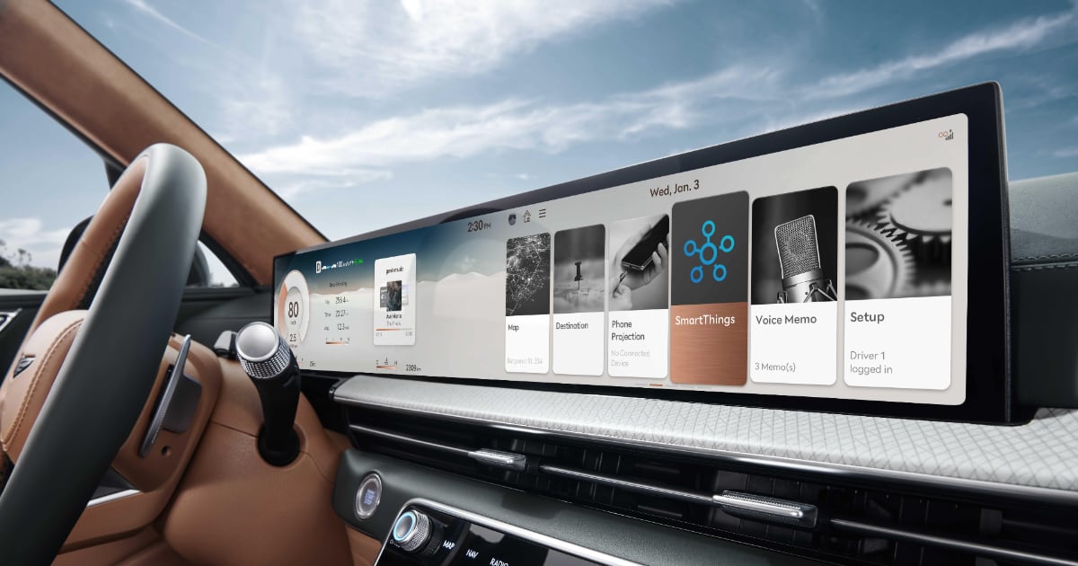 Samsung et Hyundai signent un mémorandum sur le développement conjoint de services pour les maisons et les voitures intelligentes