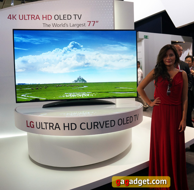 Павильон LG на IFA 2013 своими глазами-2