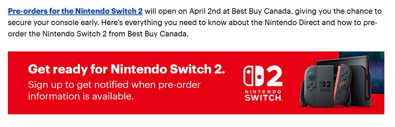 Nintendo Switch 2 presentation