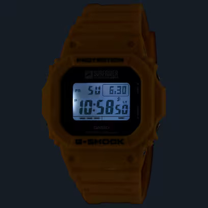 G-Shock operation without recharging