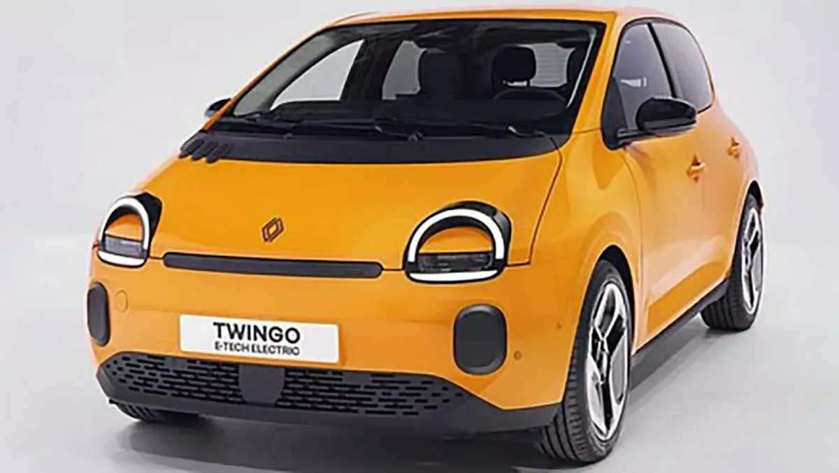 Renault Twingo четвертого поколения вид спереди