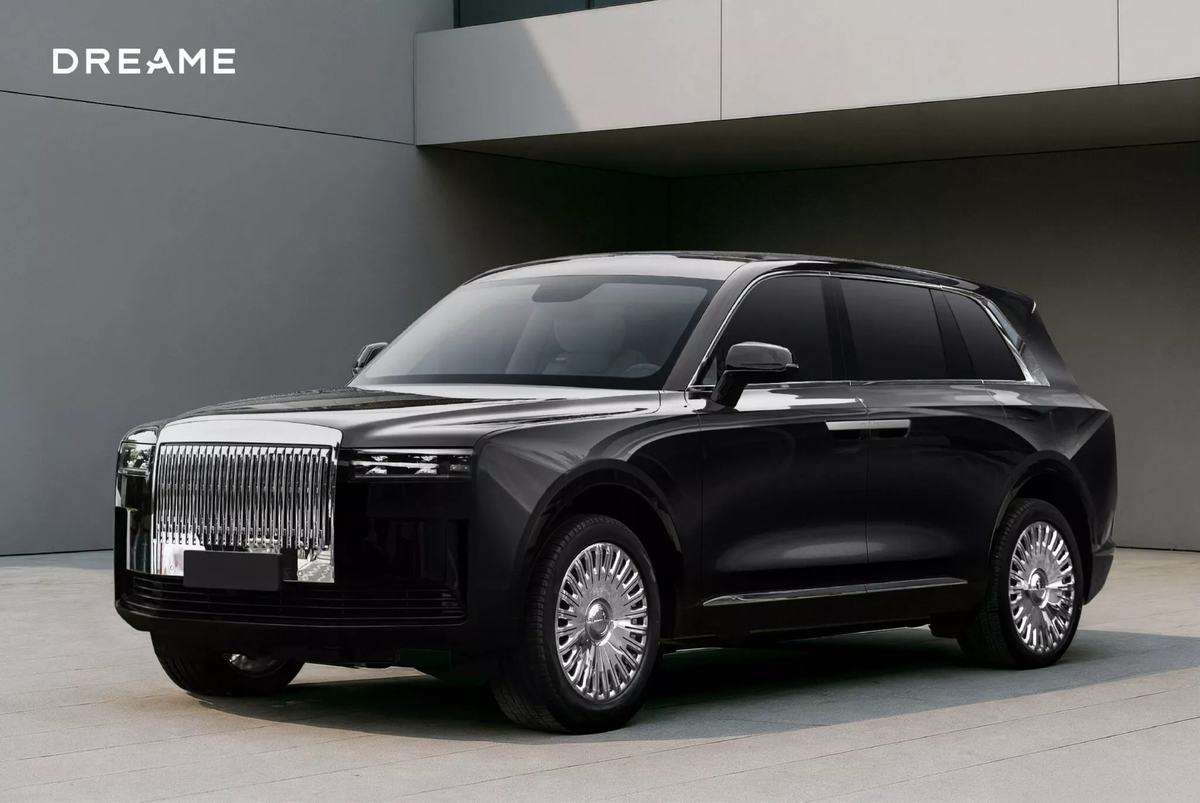 Main view of the new Dreame SUV