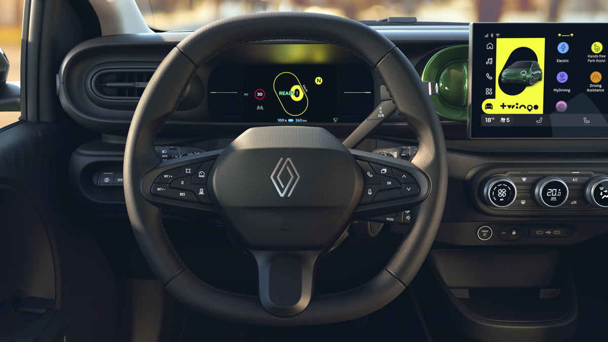 Details Renault Twingo E-Tech