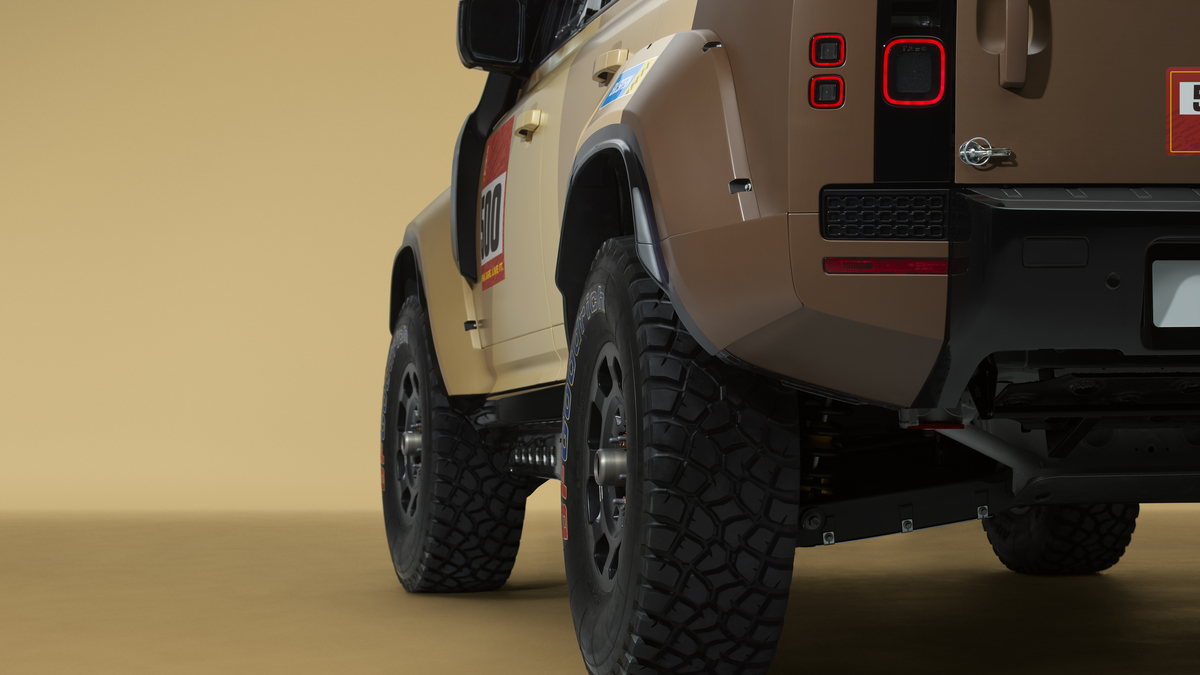 Defender Dakar в екстремальних умовах