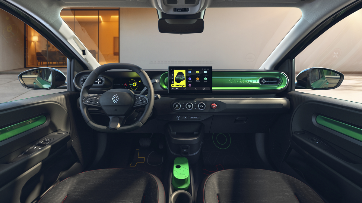 Renault Twingo E-Tech - trunk