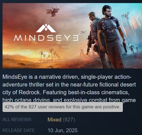 Screenshot from MindsEye 1 game