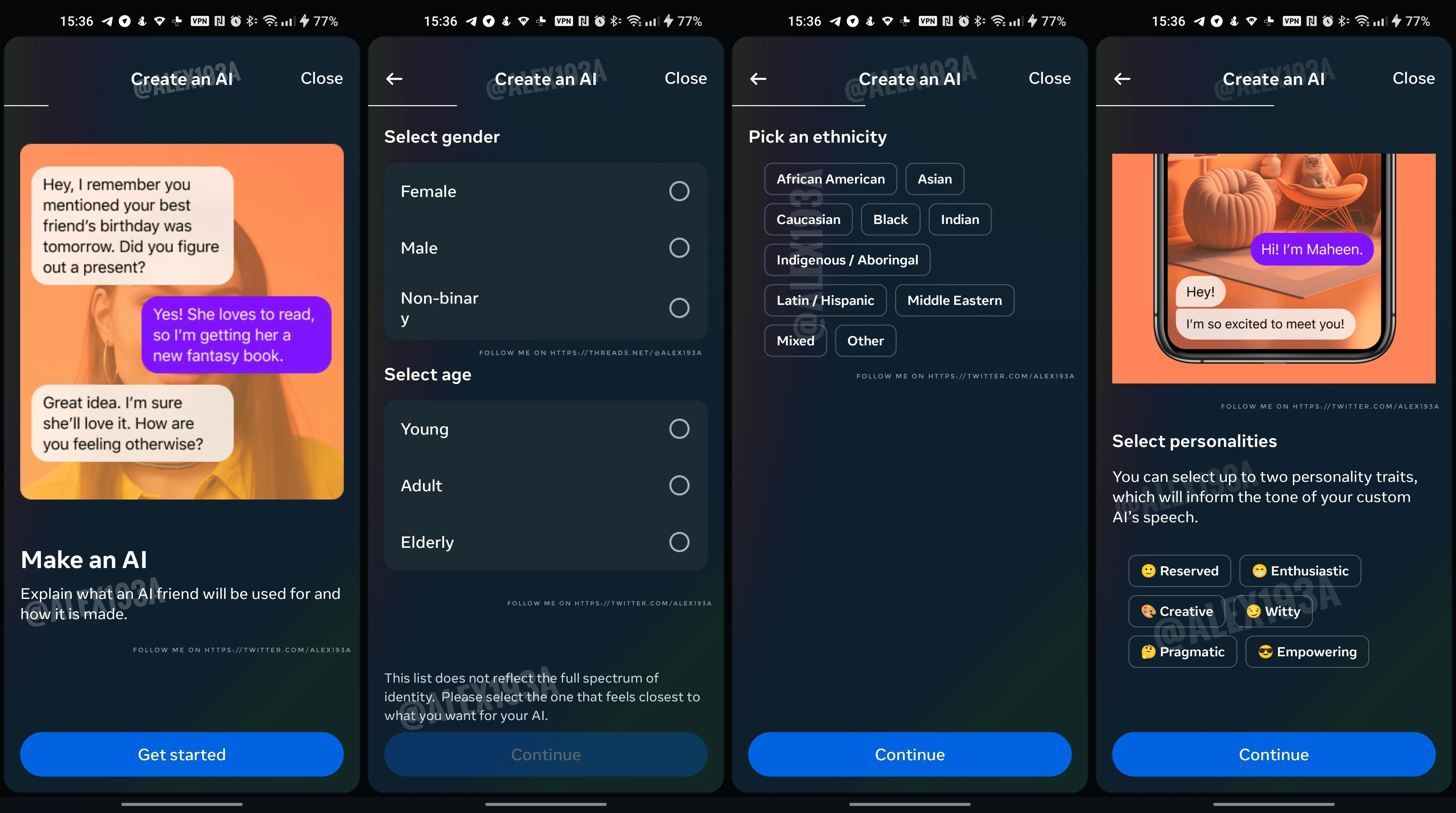 Instagram développe des "amis IA" personnalisables - des chatbots personnalisés pour socialiser.-2
