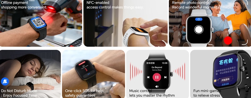 Умные часы Honor Watch X5 крупным планом