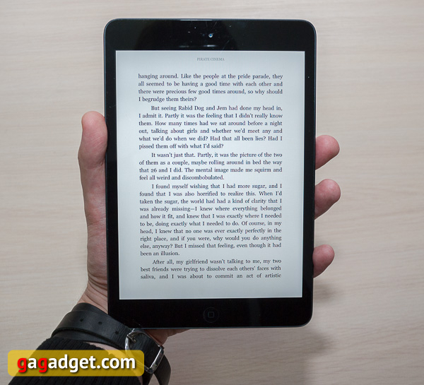Беглый обзор планшета Apple iPad mini-7