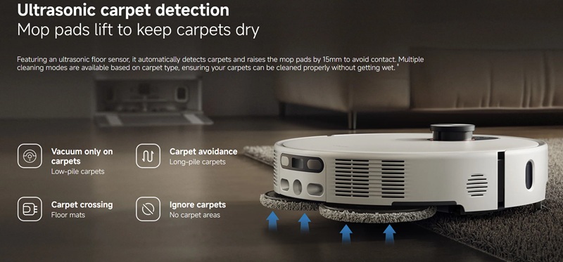 Cleaning process with Xiaomi Robot Vacuum 5 Pro