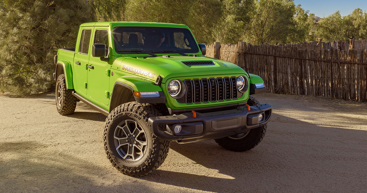 Jeep Gladiator en vert Mojito