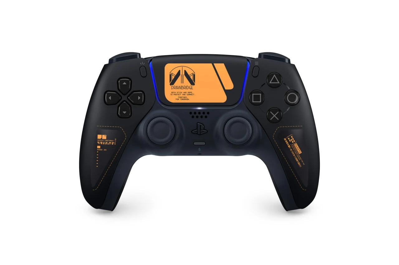 Manette PS5 Death Stranding 2 en couleur Midnight Black