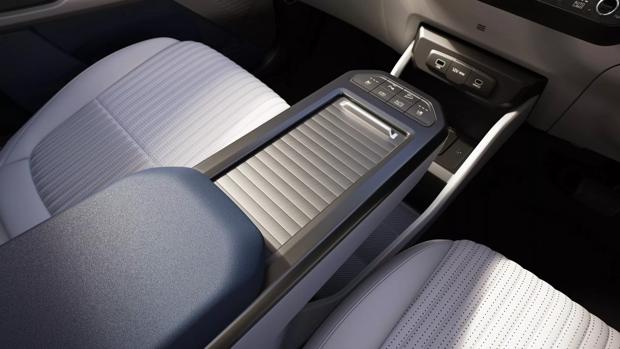 Kia Carens Clavis EV second row interior