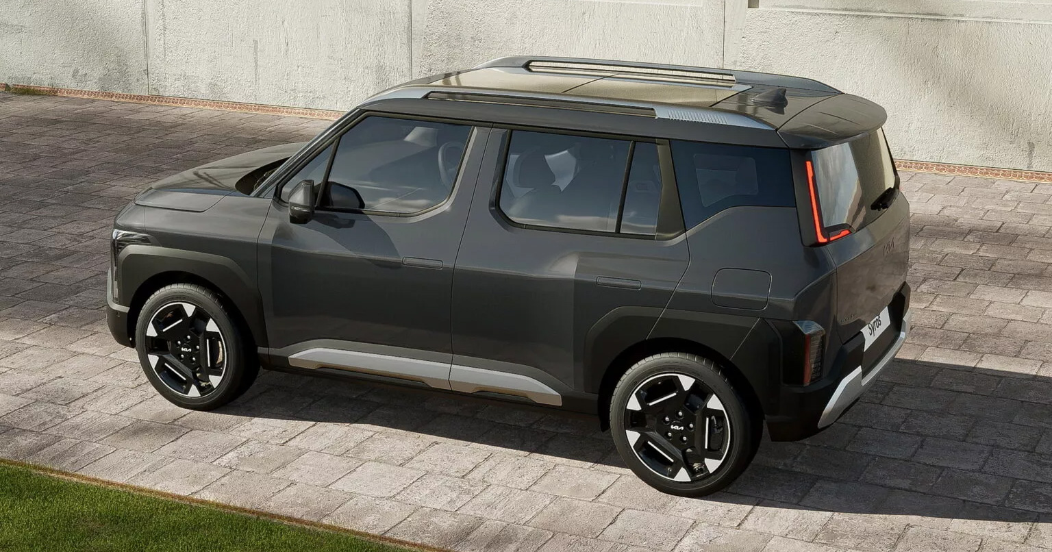 Kia Syros в цвете Aurora Black Pearl