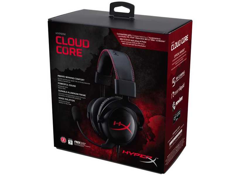 Kingston представила геймерскую гарнитуру HyperX Cloud Core для ПК и консолей-2