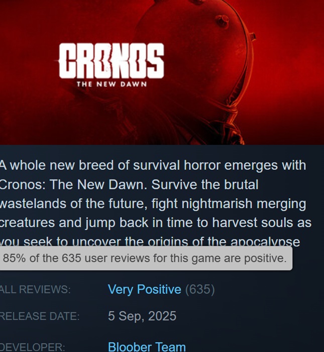 Зображення з гри Cronos: The New Dawn