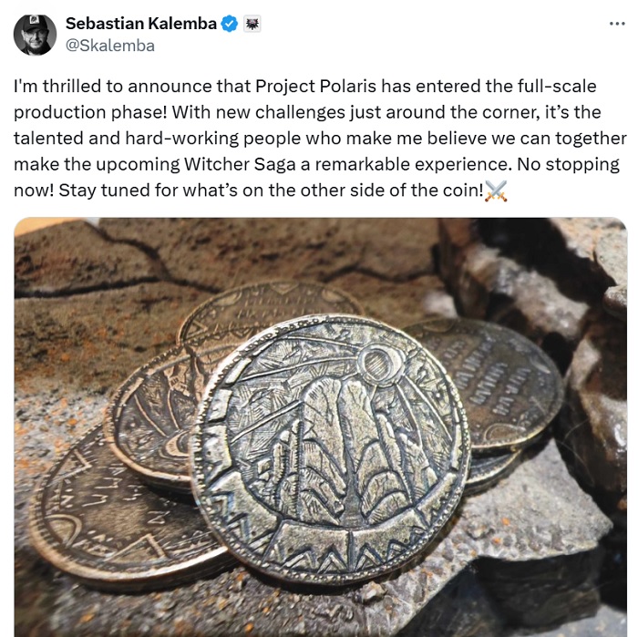 Нарешті! CD Projekt повідомляла про старт повноцінної розробки нової частини The Witcher з робочою назвою Polaris-2