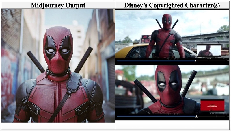 A shot of the character
