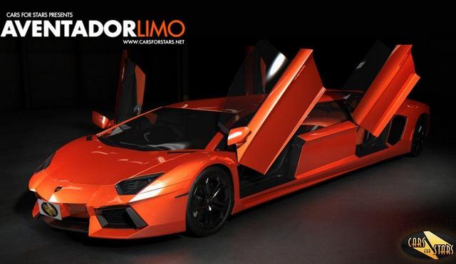 Британцы захотели превратить спорткар Lamborghini Aventador в лимузин (видео) Британцы захотели превратить спорткар Lamborghini Aventador в лимузин (видео)