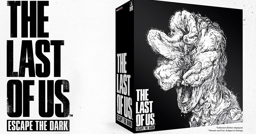 Naughty Dog announced the board game The Last of Us: Escape the Dark in black and white style. It will have simple rules with an emphasis on cooperative passing