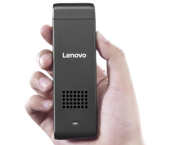 Микрокомпьютер в виде карманного HDMI-свистка Lenovo ideacentre Stick 300-3